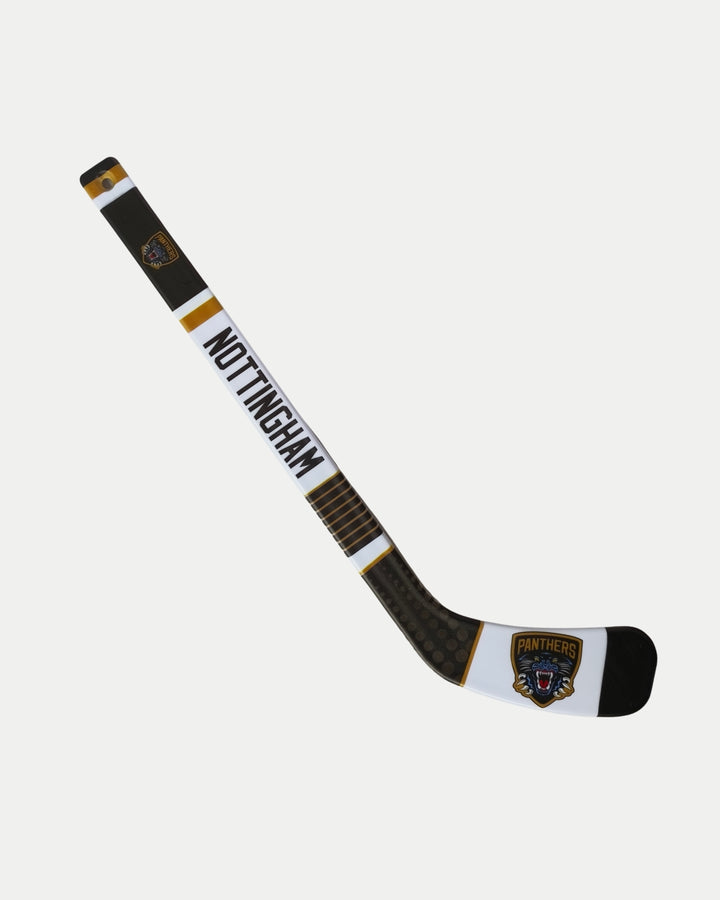 No keywords were found to blend into the Nottingham Panthers Mini Hockey Stick description. If you provide keywords, I can revise the Nottingham Panthers product description accordingly.