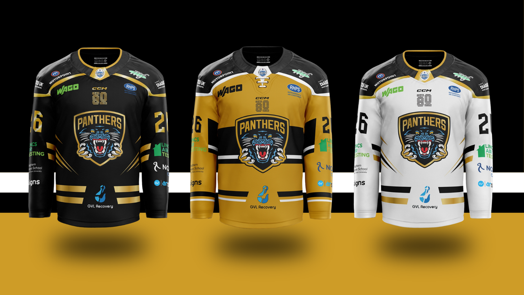 THE NOTTINGHAM PANTHERS 2026/27 JERSEYS ARE HERE 🖤💛