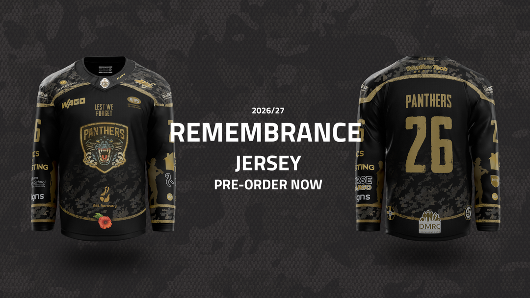 Nottingham Panthers Launch 2026 Remembrance Jersey