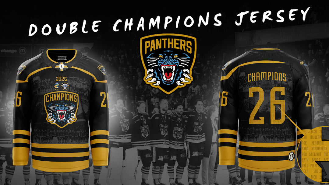 Panthers Launch Limited Edition Double Champions Jersey