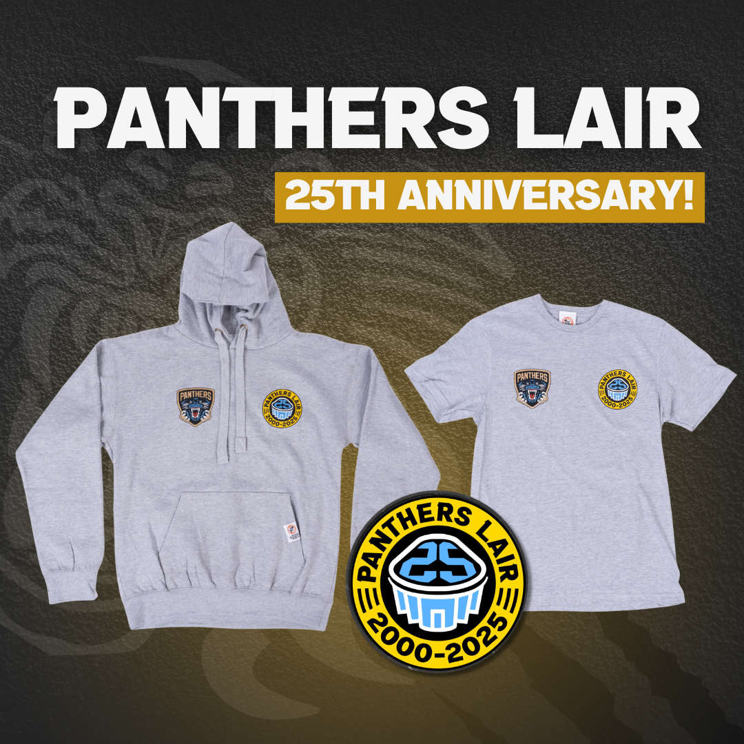 Mark 25 Years of Nottingham Panthers History with Special Edition Merchandise!