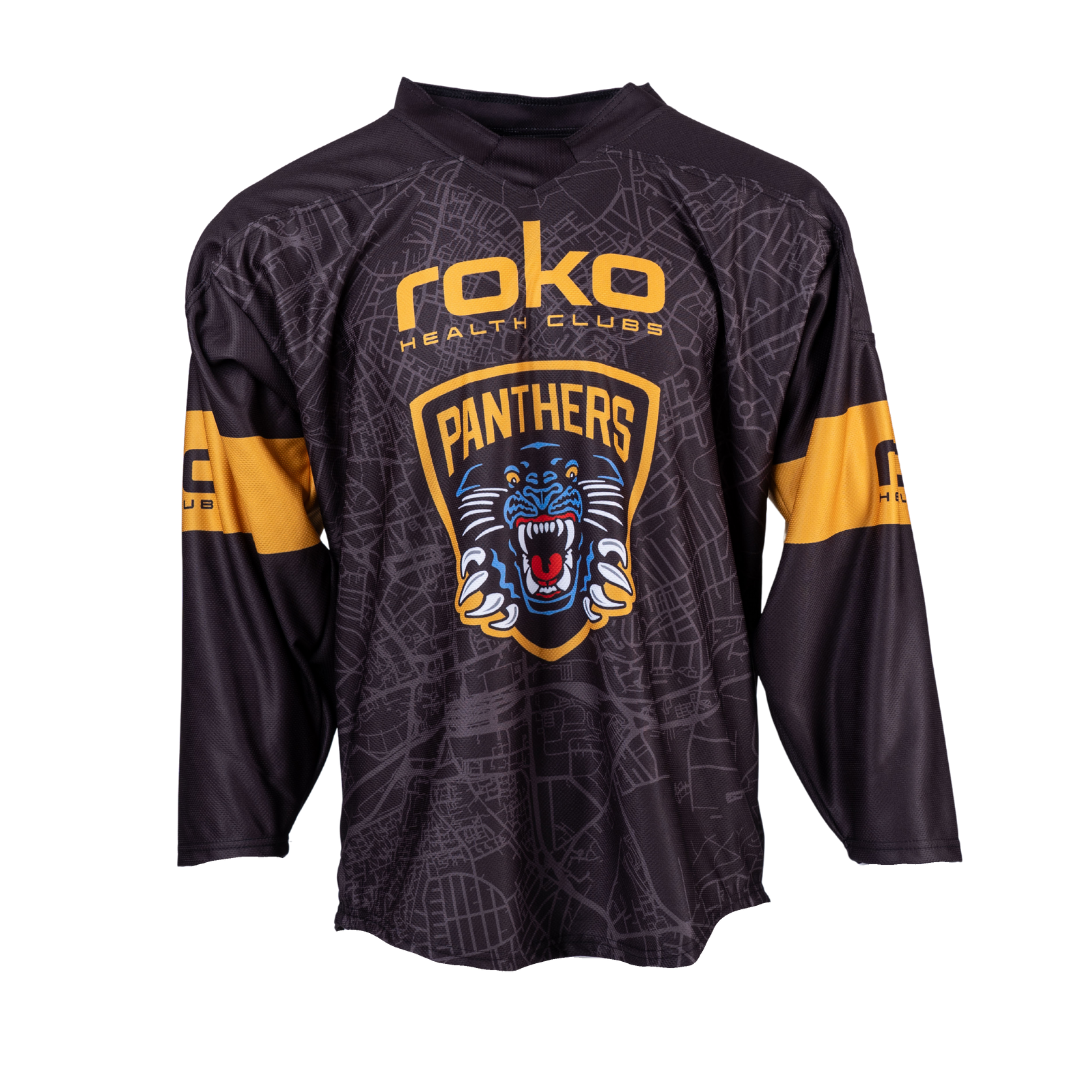 24 25 Replica Black Warm Up Jersey