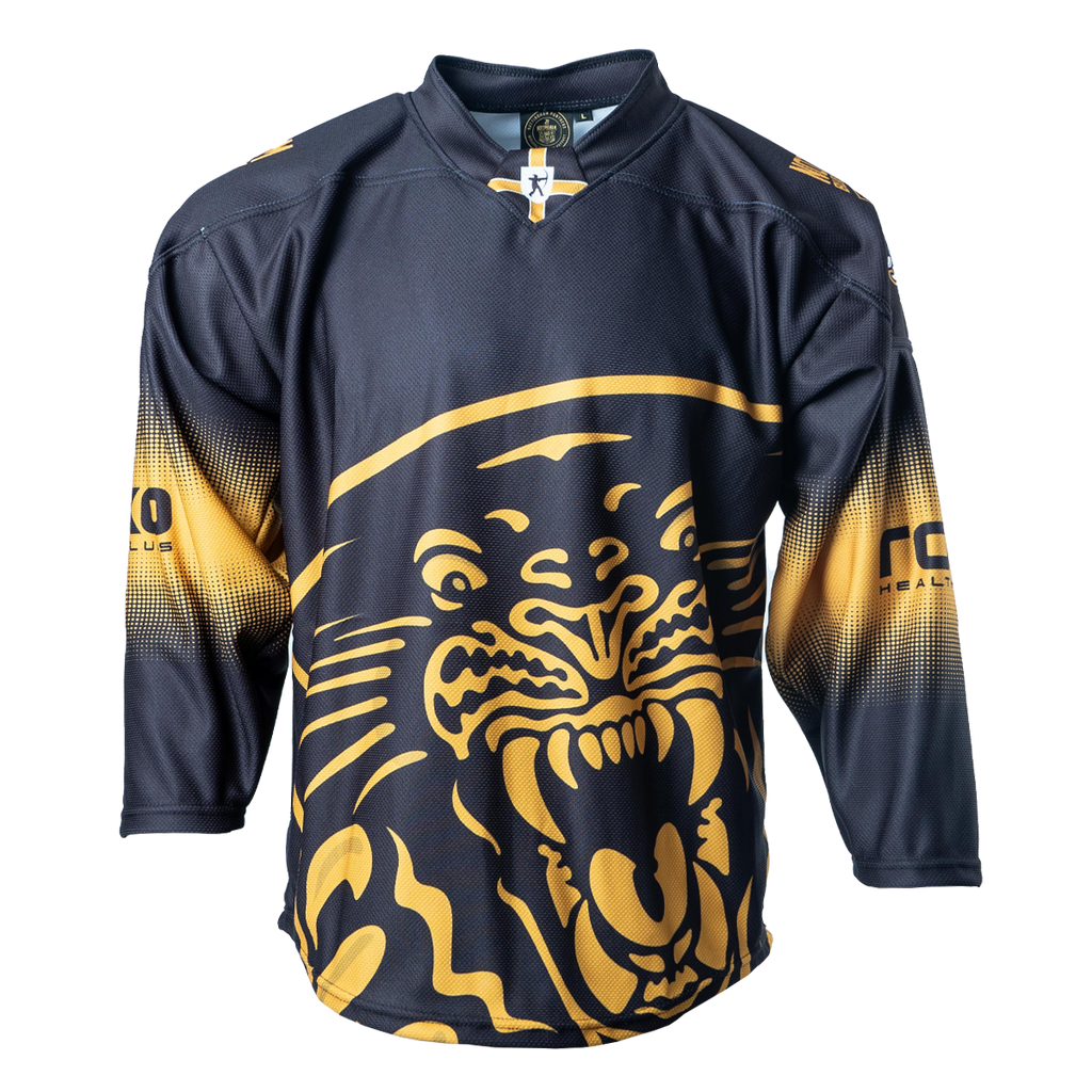 Panthers gold sales jersey